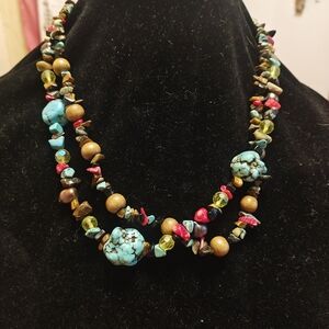Multicolor Beaded Necklace